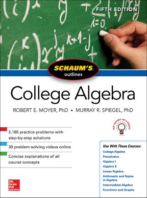 [Schaum's Outline 01] • College Algebra · 5th Edition